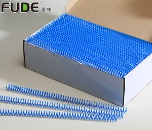 A4 Ön-Kesilmiş PVC Spiral Ciltleme Bobinleri, 6-50 mm